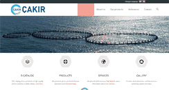 Desktop Screenshot of cakir-fishing.com